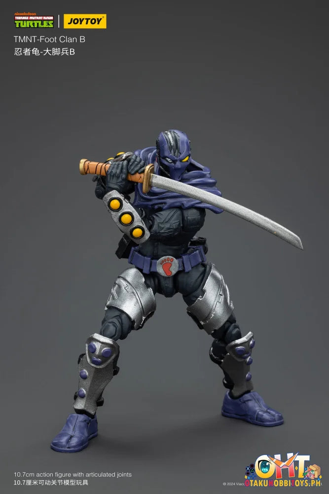 Joytoy 1/18 Teenage Mutant Ninja Turtles Foot Clan A B Jt00171 Articulated Figure