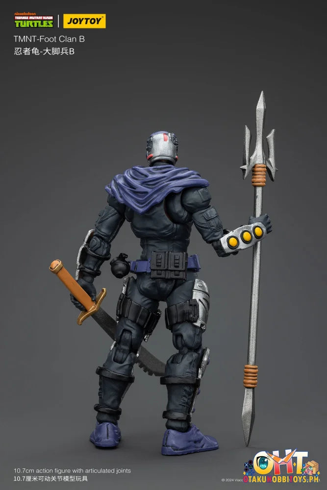 Joytoy 1/18 Teenage Mutant Ninja Turtles Foot Clan A B Jt00171 Articulated Figure