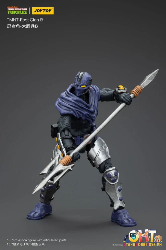 Joytoy 1/18 Teenage Mutant Ninja Turtles Foot Clan A B Jt00171 Articulated Figure
