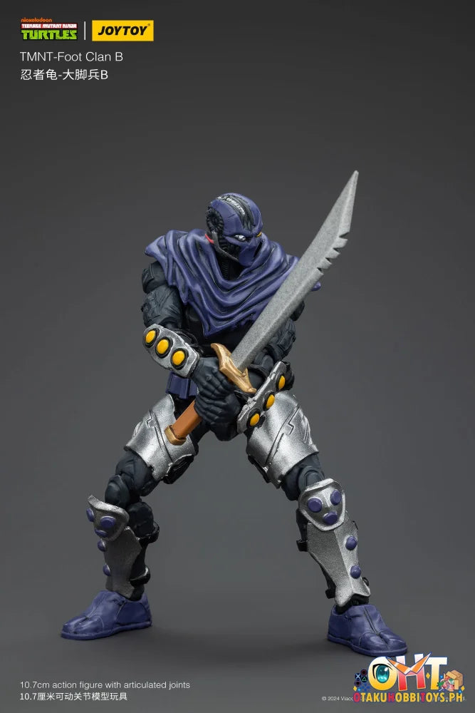 Joytoy 1/18 Teenage Mutant Ninja Turtles Foot Clan A B Jt00171 Articulated Figure