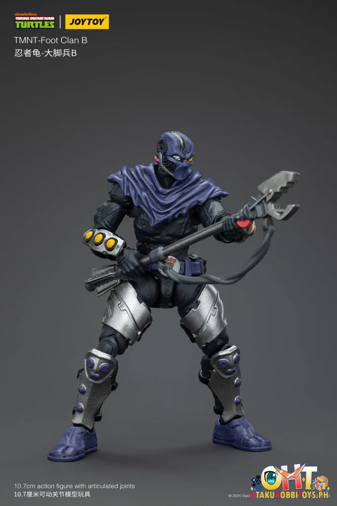 Joytoy 1/18 Teenage Mutant Ninja Turtles Foot Clan A B Jt00171 Articulated Figure