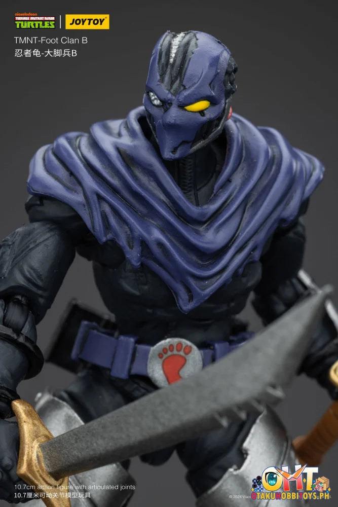 Joytoy 1/18 Teenage Mutant Ninja Turtles Foot Clan A B Jt00171 Articulated Figure