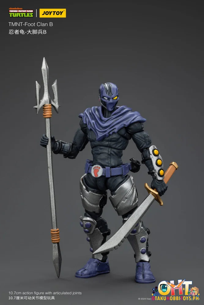 Joytoy 1/18 Teenage Mutant Ninja Turtles Foot Clan A B Jt00171 Articulated Figure