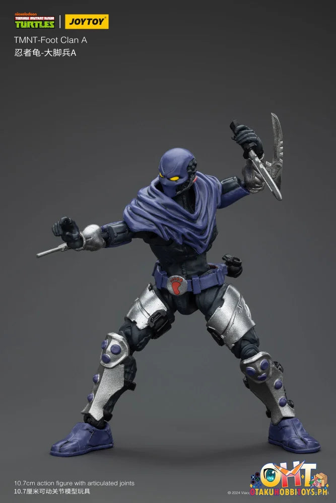 Joytoy 1/18 Teenage Mutant Ninja Turtles Foot Clan A Jt00164 Articulated Figure