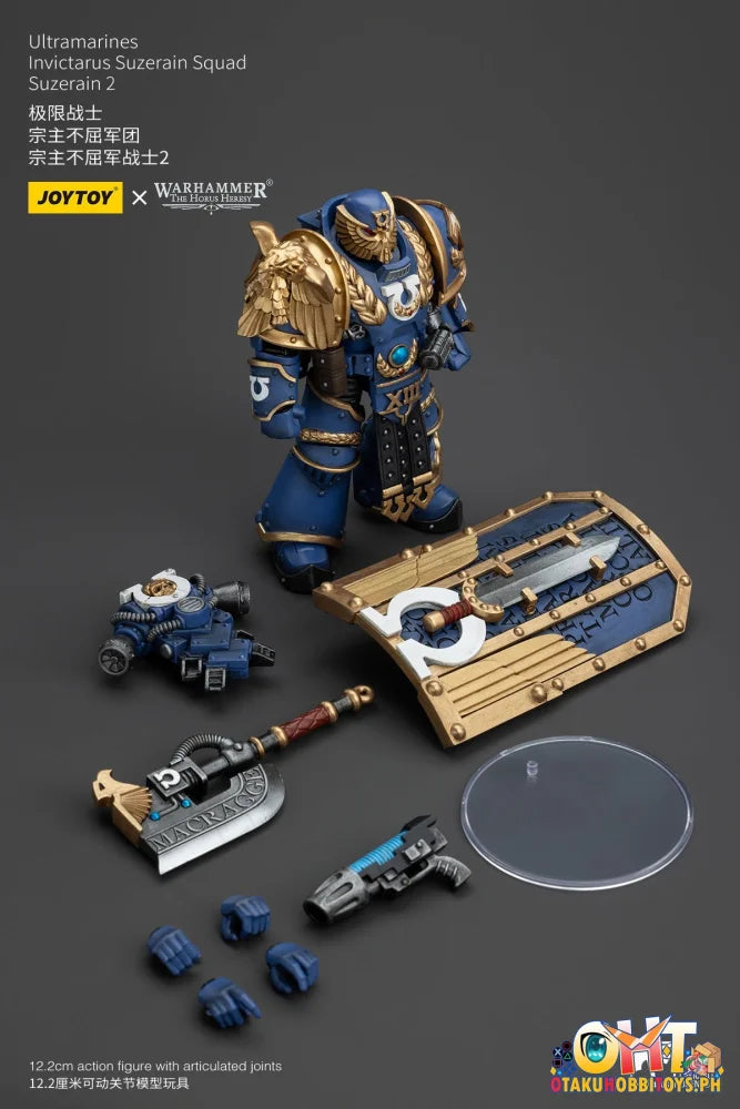 Joytoy 1/18 Ultramarines Invictarus Suzerain Squad 2 Jt00256 Articulated Figure