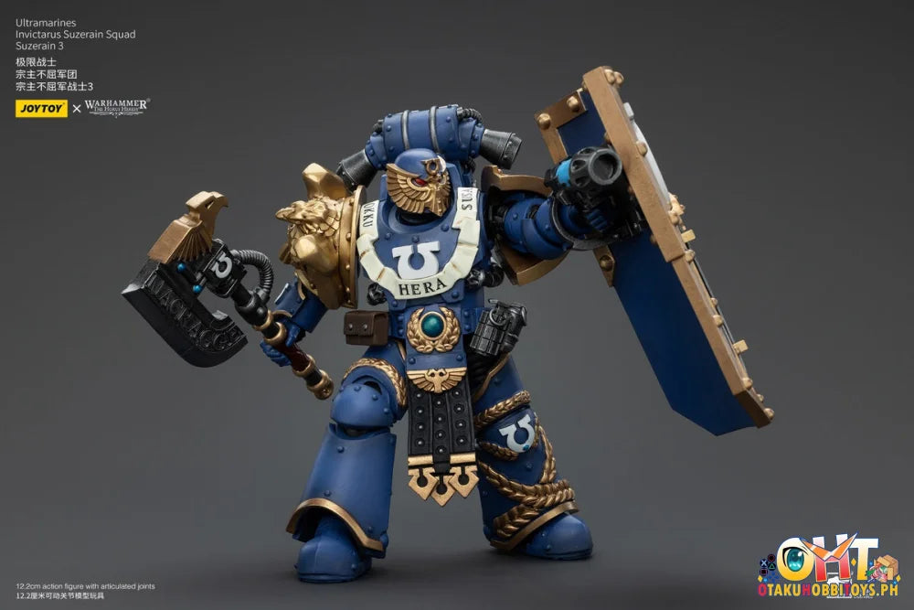 Joytoy 1/18 Ultramarines Invictarus Suzerain Squad 3 Jt00263 Articulated Figure