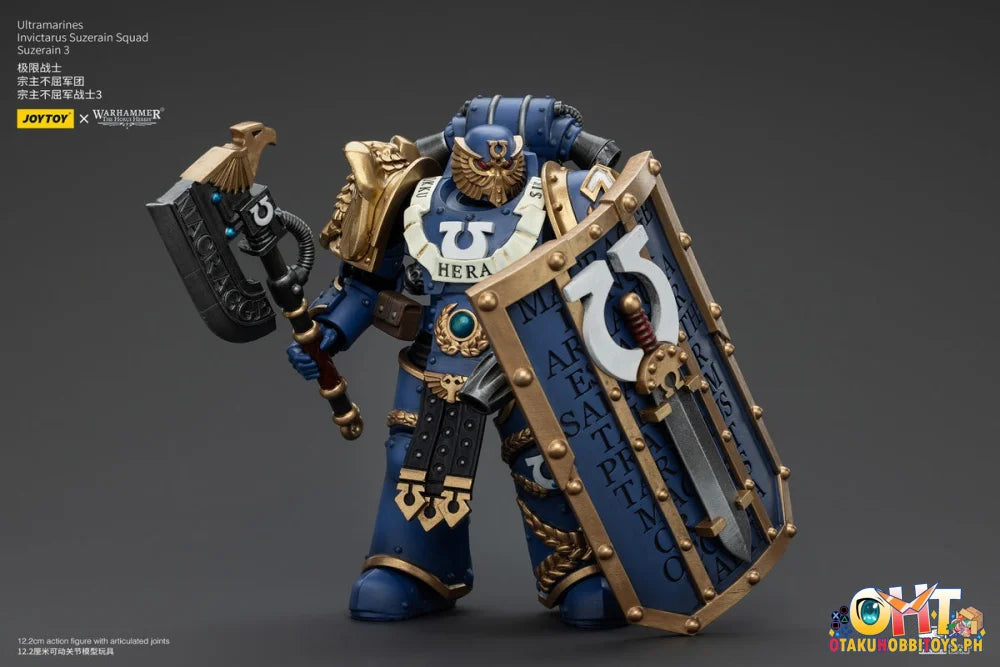 Joytoy 1/18 Ultramarines Invictarus Suzerain Squad 3 Jt00263 Articulated Figure