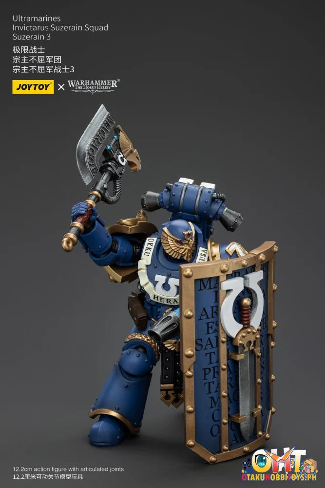Joytoy 1/18 Ultramarines Invictarus Suzerain Squad 3 Jt00263 Articulated Figure