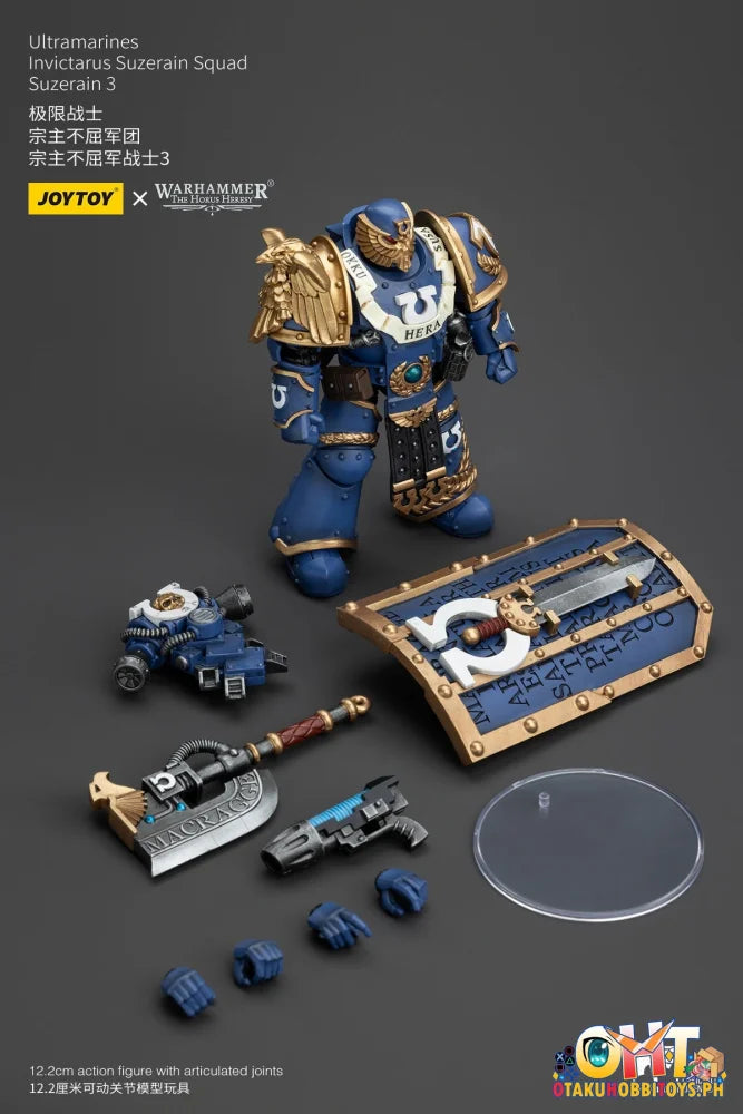 Joytoy 1/18 Ultramarines Invictarus Suzerain Squad 3 Jt00263 Articulated Figure