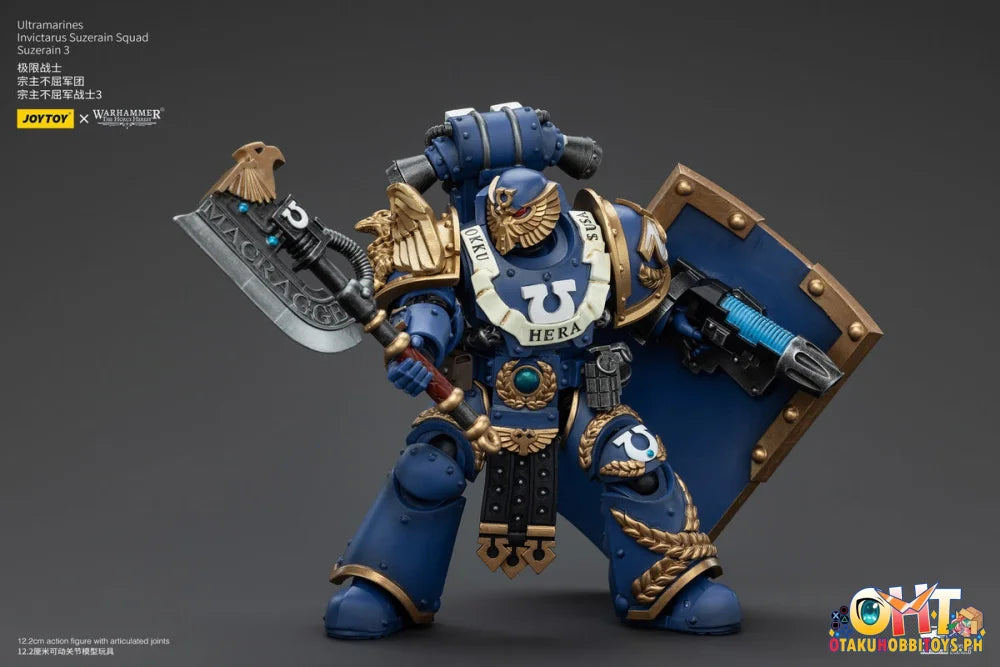 Joytoy 1/18 Ultramarines Invictarus Suzerain Squad 3 Jt00263 Articulated Figure