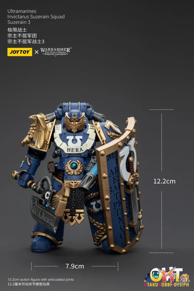 Joytoy 1/18 Ultramarines Invictarus Suzerain Squad 3 Jt00263 Articulated Figure