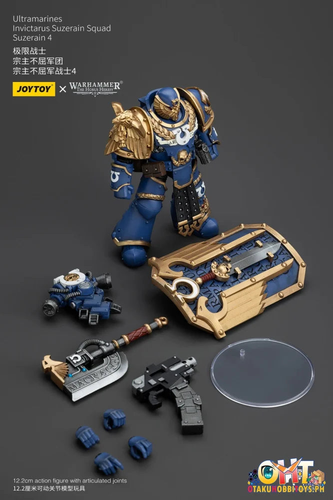 Joytoy 1/18 Ultramarines Invictarus Suzerain Squad 4 Jt00270 Articulated Figure