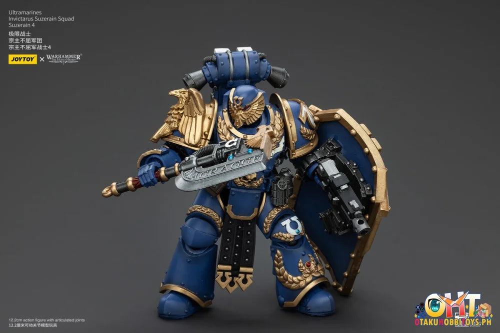 Joytoy 1/18 Ultramarines Invictarus Suzerain Squad 4 Jt00270 Articulated Figure