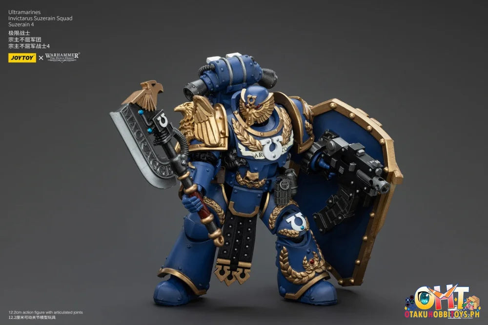 Joytoy 1/18 Ultramarines Invictarus Suzerain Squad 4 Jt00270 Articulated Figure
