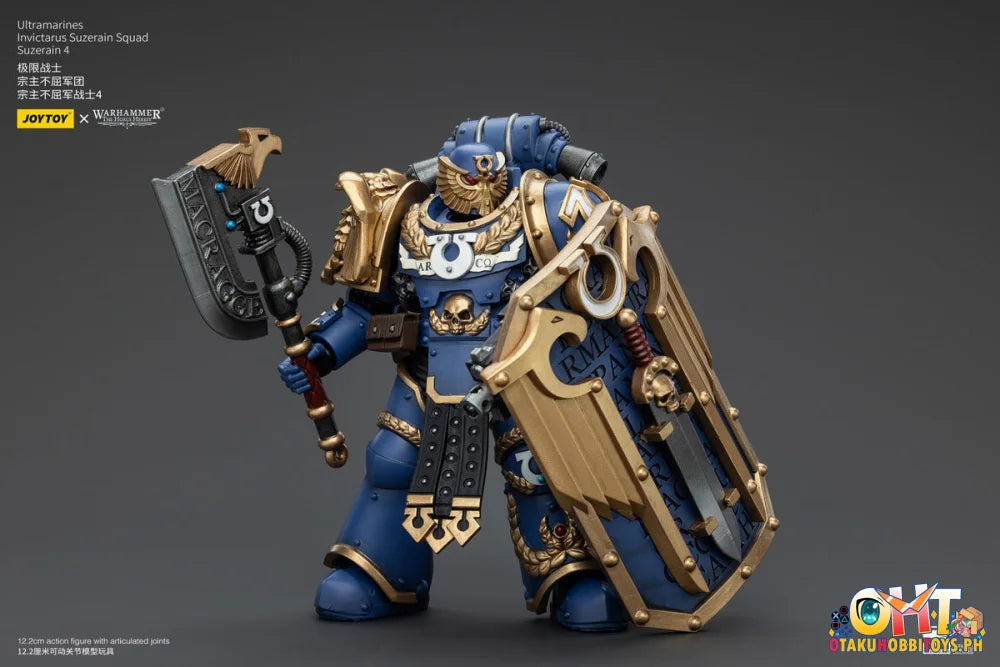 Joytoy 1/18 Ultramarines Invictarus Suzerain Squad 4 Jt00270 Articulated Figure