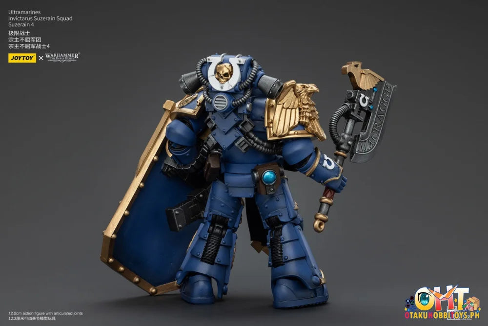 Joytoy 1/18 Ultramarines Invictarus Suzerain Squad 4 Jt00270 Articulated Figure