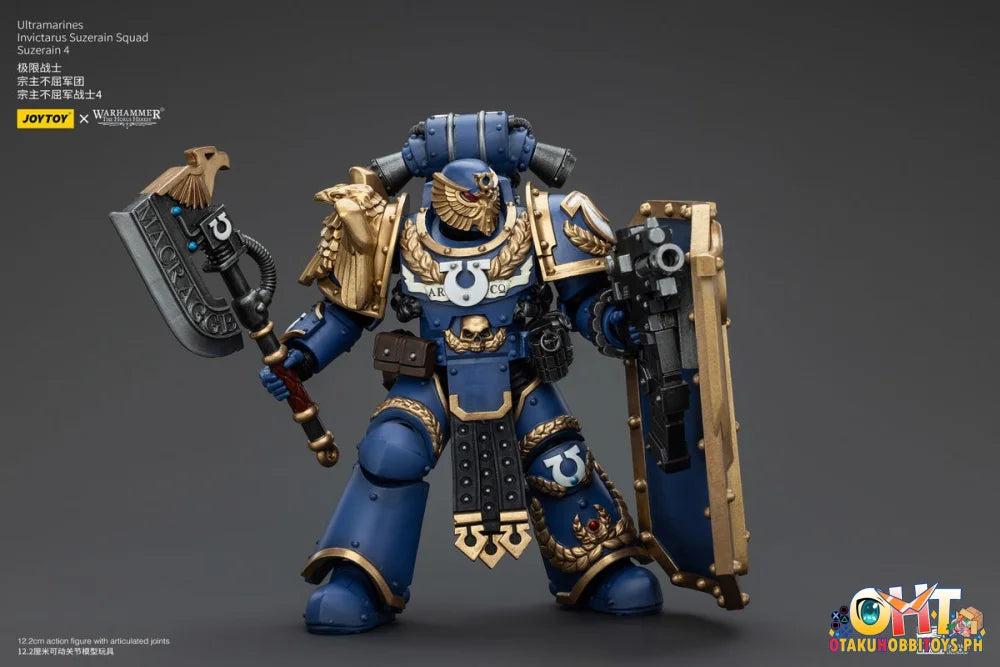 Joytoy 1/18 Ultramarines Invictarus Suzerain Squad 4 Jt00270 Articulated Figure