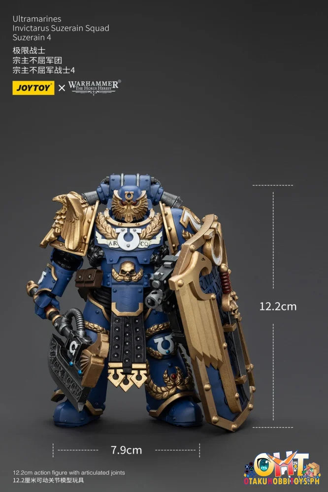 Joytoy 1/18 Ultramarines Invictarus Suzerain Squad 4 Jt00270 Articulated Figure