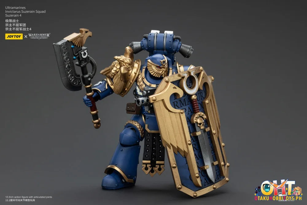 Joytoy 1/18 Ultramarines Invictarus Suzerain Squad 4 Jt00270 Articulated Figure