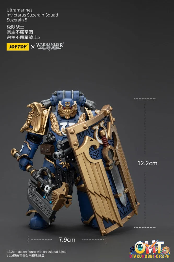 Joytoy 1/18 Ultramarines Invictarus Suzerain Squad 5 Jt00287 Articulated Figure