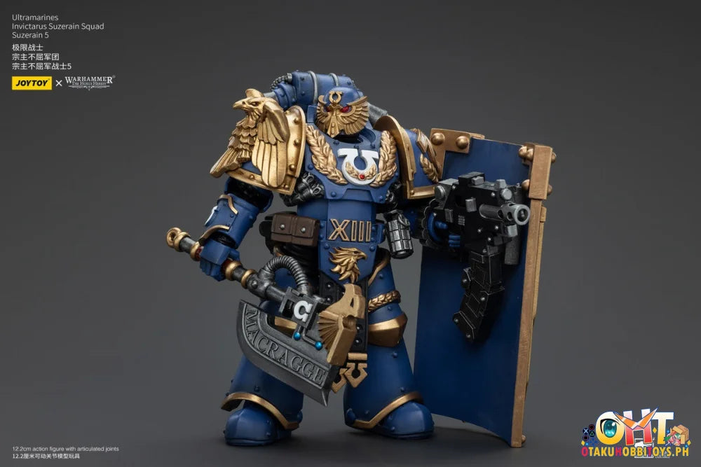 Joytoy 1/18 Ultramarines Invictarus Suzerain Squad 5 Jt00287 Articulated Figure