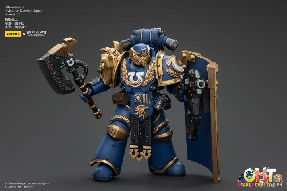 Joytoy 1/18 Ultramarines Invictarus Suzerain Squad 5 Jt00287 Articulated Figure