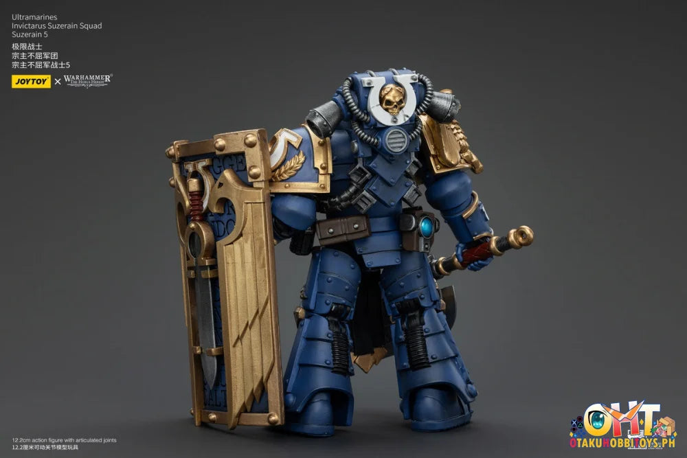 Joytoy 1/18 Ultramarines Invictarus Suzerain Squad 5 Jt00287 Articulated Figure