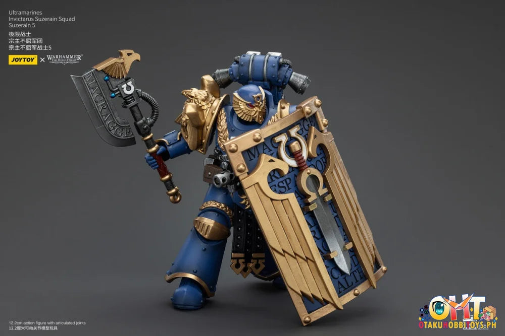 Joytoy 1/18 Ultramarines Invictarus Suzerain Squad 5 Jt00287 Articulated Figure