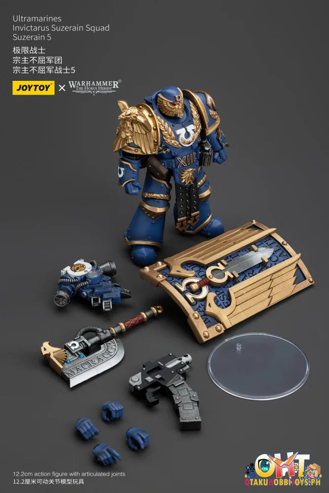 Joytoy 1/18 Ultramarines Invictarus Suzerain Squad 5 Jt00287 Articulated Figure