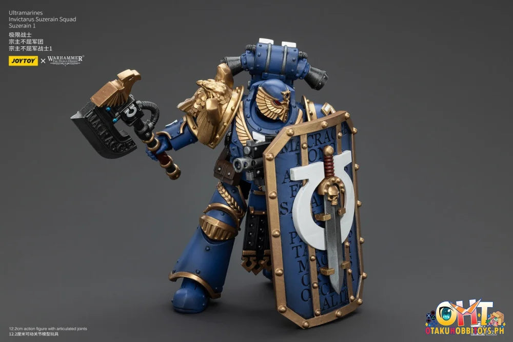 Joytoy 1/18 Ultramarines Invictarus Suzerain Squad 1 Jt00249 Articulated Figure