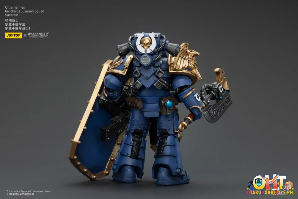 Joytoy 1/18 Ultramarines Invictarus Suzerain Squad 1 Jt00249 Articulated Figure