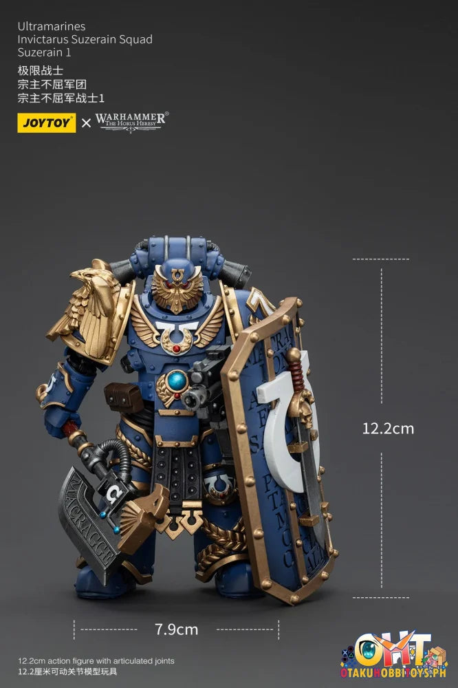 Joytoy 1/18 Ultramarines Invictarus Suzerain Squad 1 Jt00249 Articulated Figure