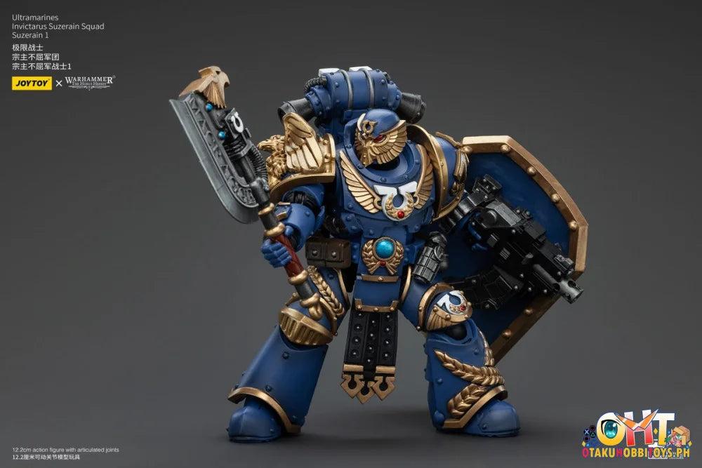 Joytoy 1/18 Ultramarines Invictarus Suzerain Squad 1 Jt00249 Articulated Figure