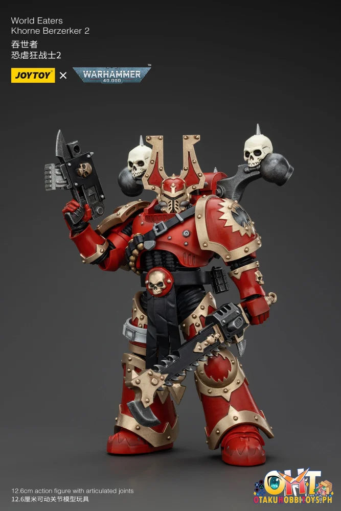 Joytoy 1/18 World Eaters: Khorne Berserker 2 Scale Figure