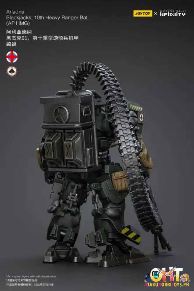 Joytoy Infinity 1/18 Ariadna Blackjacks 10Th Heavy Ranger Bat Ap Hmg Jt9756 Articulated Figure