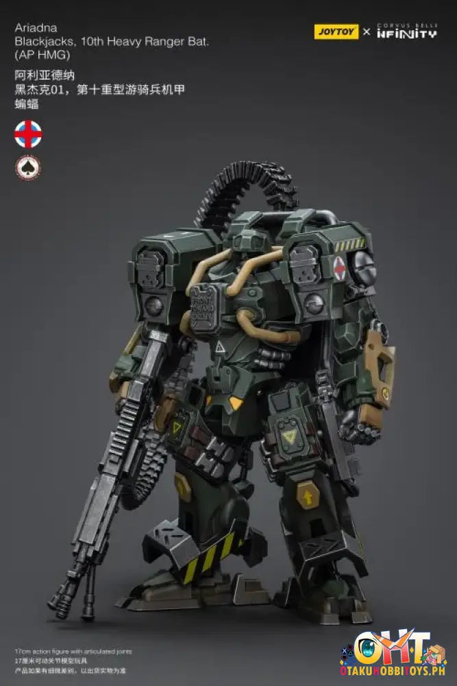 Joytoy Infinity 1/18 Ariadna Blackjacks 10Th Heavy Ranger Bat Ap Hmg Jt9756 Articulated Figure