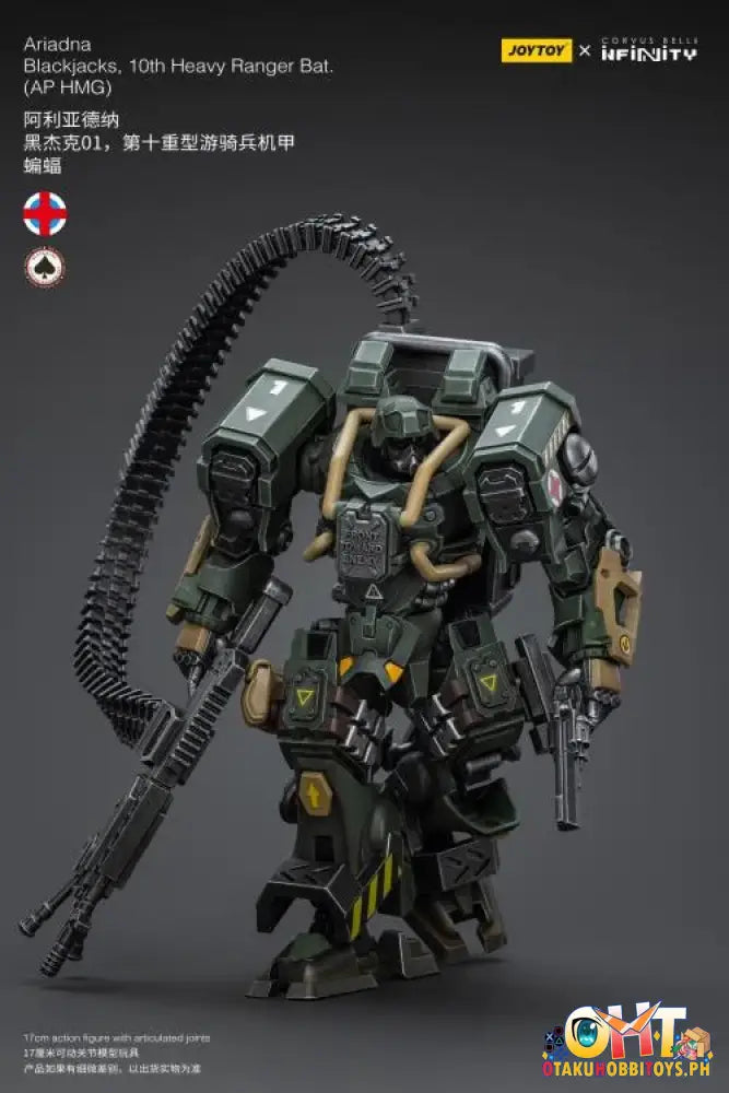 Joytoy Infinity 1/18 Ariadna Blackjacks 10Th Heavy Ranger Bat Ap Hmg Jt9756 Articulated Figure