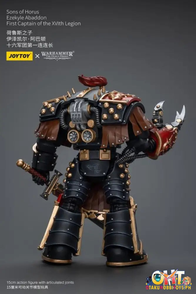 Joytoy Warhammer 40K 1/18 Sons Of Horus Ezekyle Abaddon First Captain The Xvlth Legion Jt9770