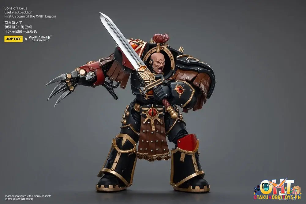 Joytoy Warhammer 40K 1/18 Sons Of Horus Ezekyle Abaddon First Captain The Xvlth Legion Jt9770