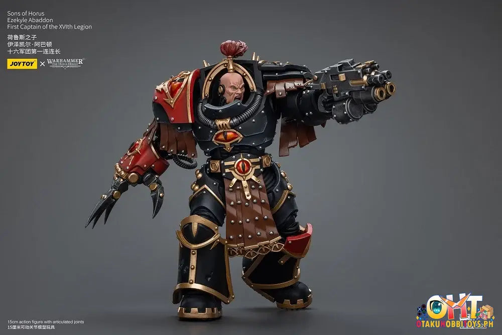 Joytoy Warhammer 40K 1/18 Sons Of Horus Ezekyle Abaddon First Captain The Xvlth Legion Jt9770