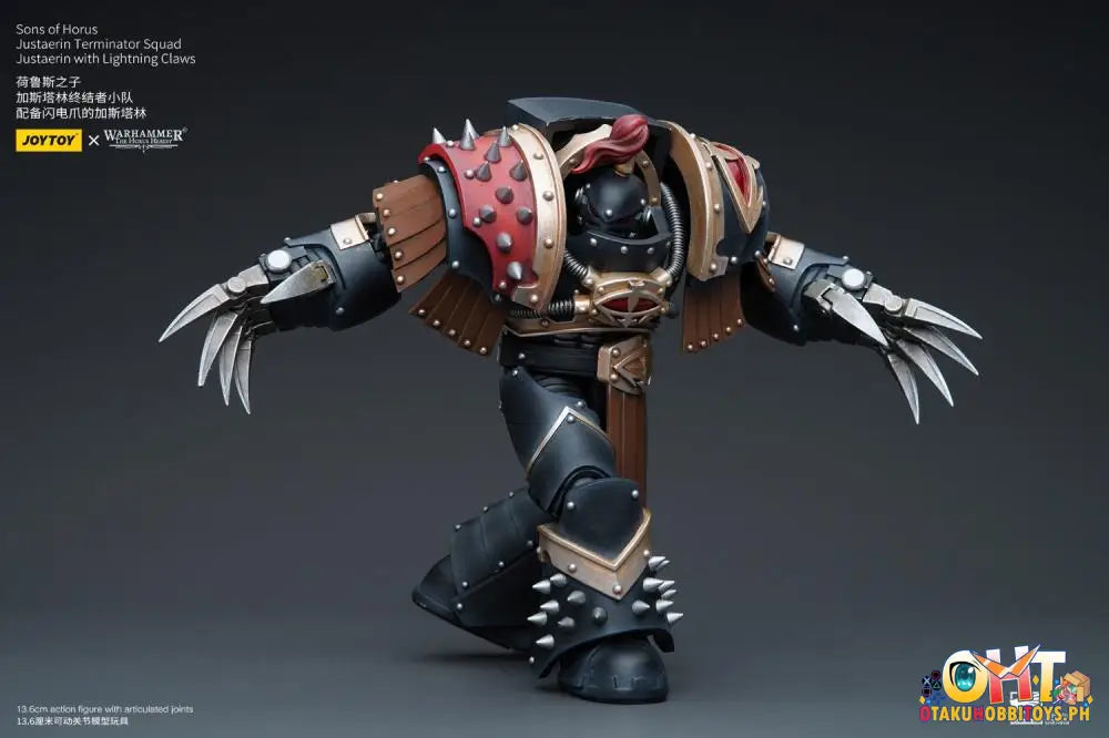 Joytoy Warhammer 40K 1/18 Sons Of Horus Justaerin Terminator Squad With Lightning Claws Jt9725