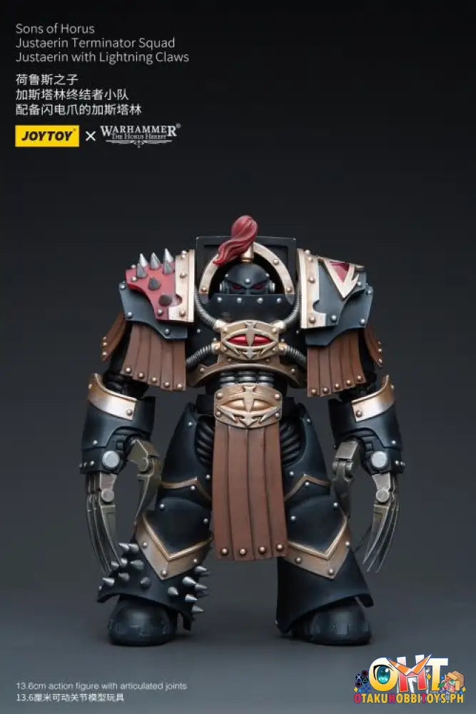 Joytoy Warhammer 40K 1/18 Sons Of Horus Justaerin Terminator Squad With Lightning Claws Jt9725