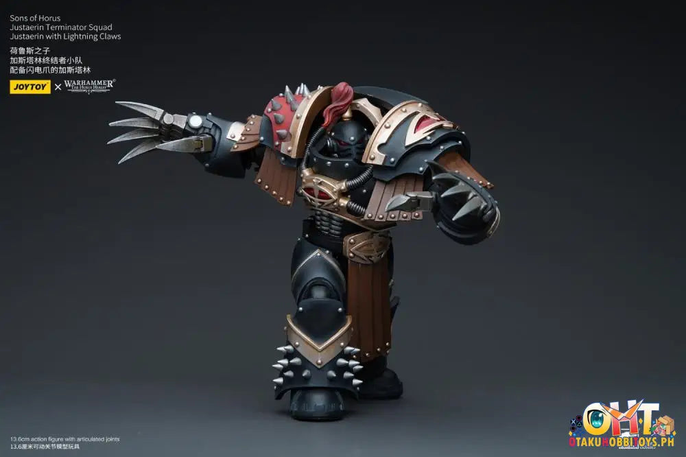 Joytoy Warhammer 40K 1/18 Sons Of Horus Justaerin Terminator Squad With Lightning Claws Jt9725