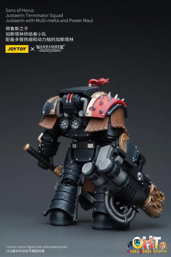 Joytoy Warhammer 40K 1/18 Sons Of Horus Justaerin Terminator Squad With Multi - Melta And Power