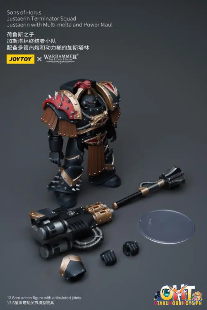 Joytoy Warhammer 40K 1/18 Sons Of Horus Justaerin Terminator Squad With Multi - Melta And Power