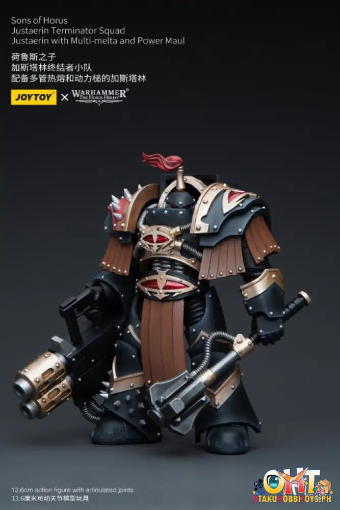 Joytoy Warhammer 40K 1/18 Sons Of Horus Justaerin Terminator Squad With Multi - Melta And Power
