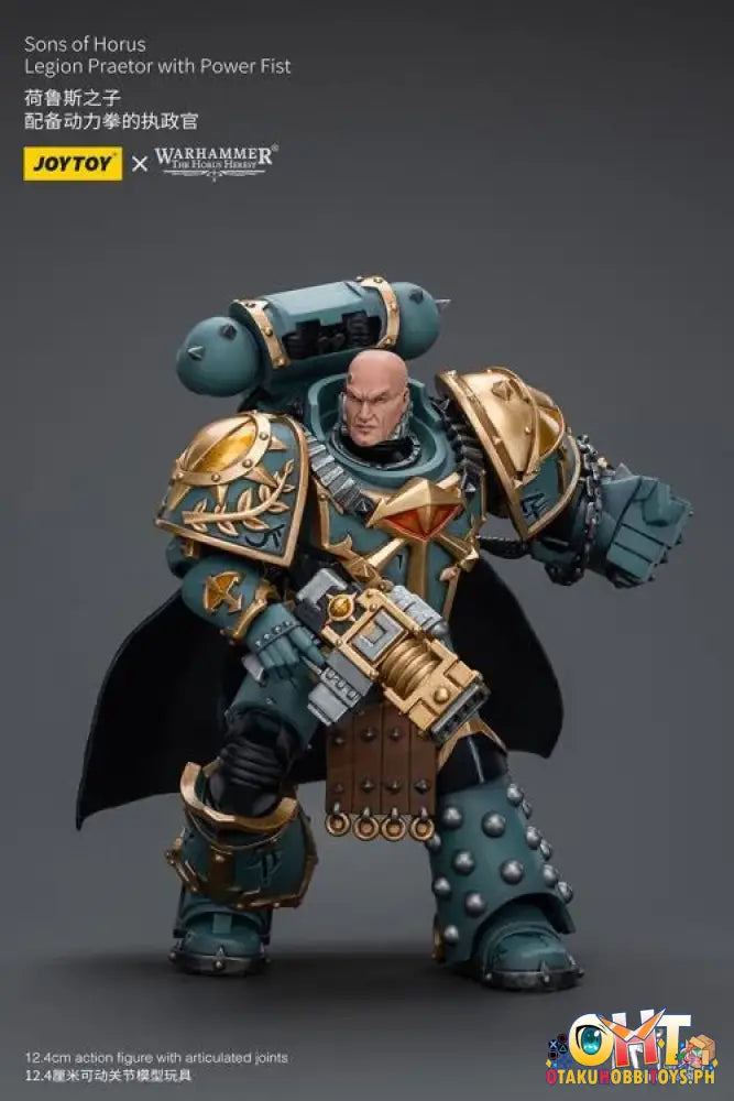 Joytoy Warhammer 40K 1/18 Sons Of Horus Legion Praetor With Power Fist Jt7493 Articulated Figure