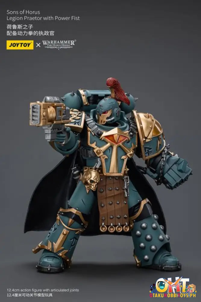 Joytoy Warhammer 40K 1/18 Sons Of Horus Legion Praetor With Power Fist Jt7493 Articulated Figure