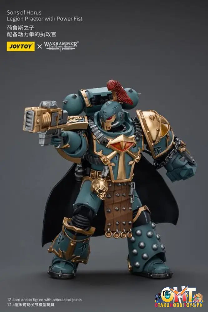 Joytoy Warhammer 40K 1/18 Sons Of Horus Legion Praetor With Power Fist Jt7493 Articulated Figure