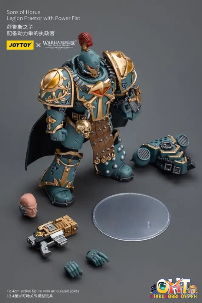 Joytoy Warhammer 40K 1/18 Sons Of Horus Legion Praetor With Power Fist Jt7493 Articulated Figure